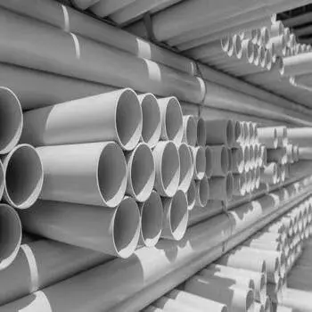 White Plastic Plumbing Pipe 